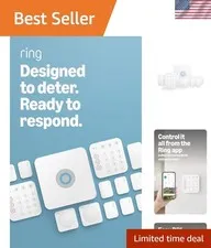 Alarm 14-Piece Kit newest model, Wireless smart home or business security sys...