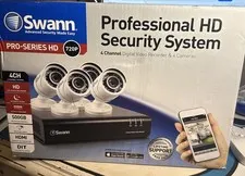 Swann Pro-Series HD 720P 4-Camera DVR Security System Brand New Never opened 🔥