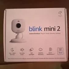 Blink Mini 2 Indoor/Outdoor Plug-In Smart Security Camera