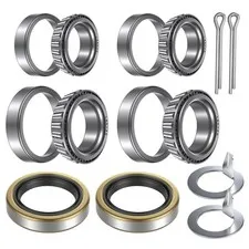 2 Pack Trailer Bearings Kit, High Speed and Rotary Quiet, L68149 L44649... 