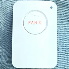 White Wireless Indoor Panic Button Alarm Remote Home Security Sensor 0219EB1C