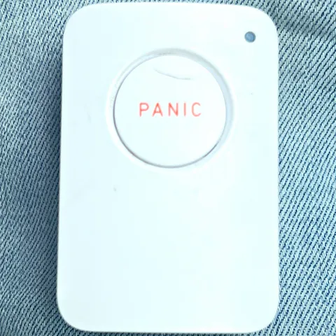White Wireless Indoor Panic Button Alarm Remote Home Security Sensor 0219EB1C