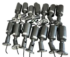 LOT OF 14 Hanwha Wisenet QNO-6010R 2MP Outdoor Bullet IP Camera PoE Samsung Tech