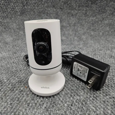 Vivint A1G White V-CAM1 Smart Home Security Indoor Camera WiFi Surveillance Tech