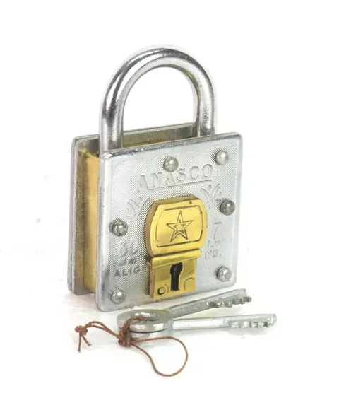 Indian  Tricky Durable Strong Padlock  - Magic Secret Lock with Hidden Key Hole
