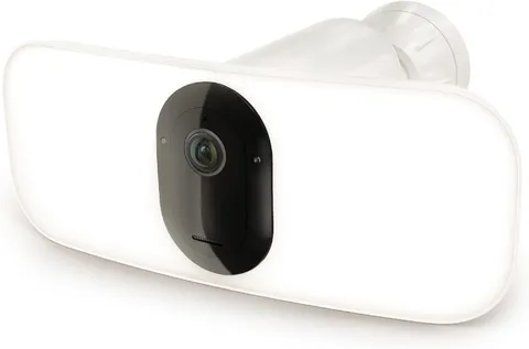 Floodlight Security Camera Wireless Outdoor 2K No Wiring - Arlo Pro 3, Rechargea