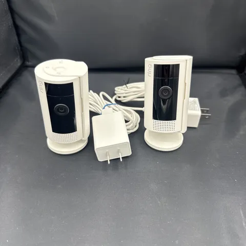 Lot of 2  Ring Indoor Cam 2nd Gen 1080p Security Camera – Used – Model 5F72E9