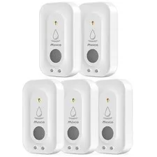 110dB Adjustable Smart Water Leak Sensor Detector Drip Alert IP66 5 Pack