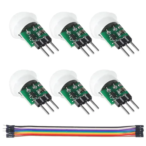 6PCS AM312 Mini Sensor Module Infrared Motion Automatic Detector DC 2.7 to 12...