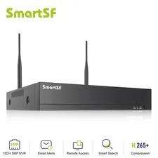 10CH 5MP NVR IP Network Security Video Recorder H.265+ Remote APP