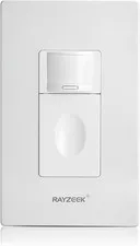 Motion Sensor Light Switch, No Neutral Wire Required, No Ground Wire Needed,5A,S