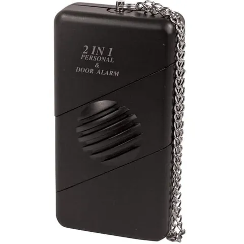 New Personal Safety Home Security Alarm -Black