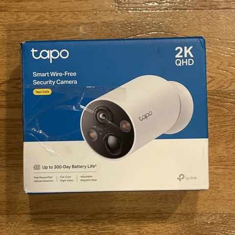 TP-Link Tapo Wire-Free Indoor/Outdoor 2K Battery Powered Smart Camera TC85