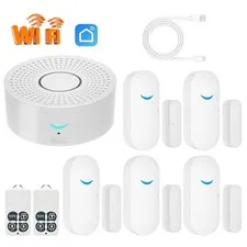 WIFI Smart Home Alarm System Burglar Security Alarm 5PCS Door Window Sensors