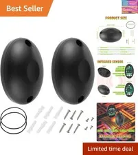 Infrared Sensor Kit Gate Opener Gate Photo Eye Sensor Outdoor Gate Safety Sen...