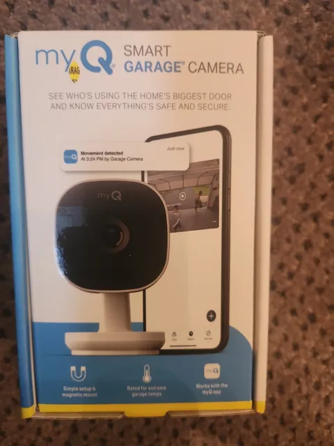 Chamberlain myQ Smart Garage HD 1080p Indoor Wi-Fi Security Camera - White