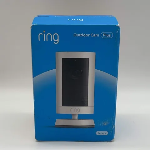 New Ring Outdoor Cam Plus Stick Up Security Camera