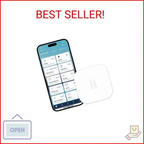 Aqara Zigbee Vibration Sensor, Wireless Mini Glass Break Detector for Alarm Syst