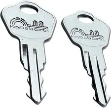 Pair of Replacement Keys for Sentry Safe Lock Boxes, Fire Chests, Fire... 