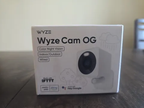 Wyze Cam OG Indoor/Outdoor 1080p Wi-Fi Smart Home Security Camera