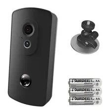 Outdoor Camera Wireless WiFi,AA Battery Operated Home Security Camera, Operat...