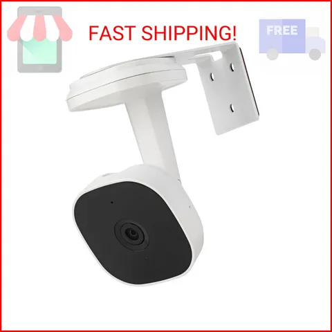 Metal Wall Mount for myQ Smart Garage Security Camera, No Drill Weatherproof Mou