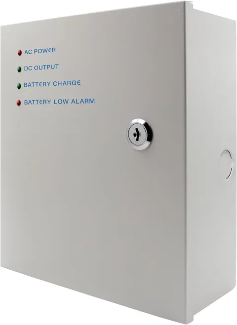 Power Supply Control AC 110-240V to DC 12V 5A Metal Boxed Cabinet Regulated UPS