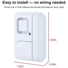 Easy Install Home Security Alarms 12 Pack