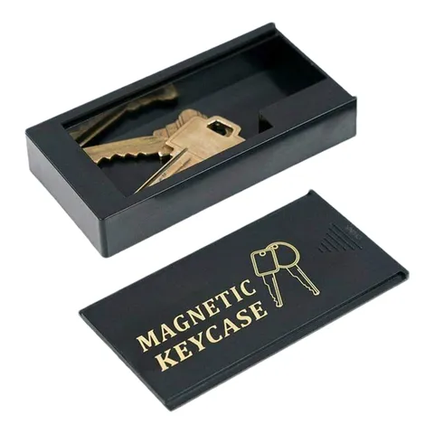 Magnetic Car Key Holder Box Keys Hider Case Secret Stash Box Storage Box