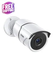 Camara De Seguridad Con Microfono Integrado Y Vision Nocturna Estilo Lujo