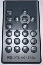 OCB KCQ-404 4CH Color QUAD System Video Splitter CCTV DVR Camera Remote Control