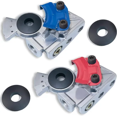 37 Degree Glad Hands Set with 2pcs Seals Universal Emergency Service Aluminum Gl