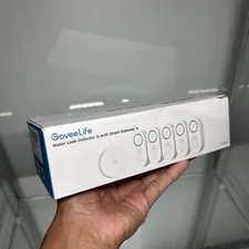 Govee Life Water Leak Detector 5 Pack w Smart Gateway H5059 H5044 New