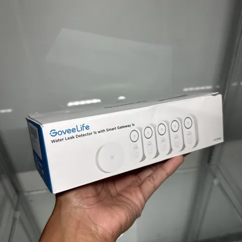 Govee Life Water Leak Detector 5 Pack w Smart Gateway H5059 H5044 New