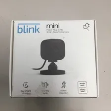 Blink Mini Plug In HD Smart Security Camera (black) 