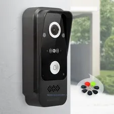 Homsecur Access Control Outdoor Surveillance Doorbell Camera For Apartment Gate