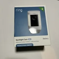 Ring Spotlight Cam Pro Battery - White