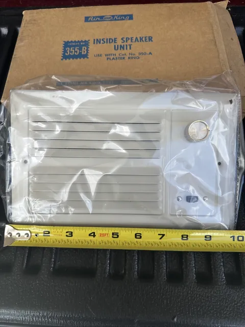 Air King (Berns) Music Intercom 5” Indoor / Outdoor Speaker Music&Sound, NuTone