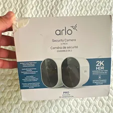 Arlo Pro 6th Gen 2K HDR Security Camera 2-Pack Wireless Wi-Fi Indoor/Outdoor