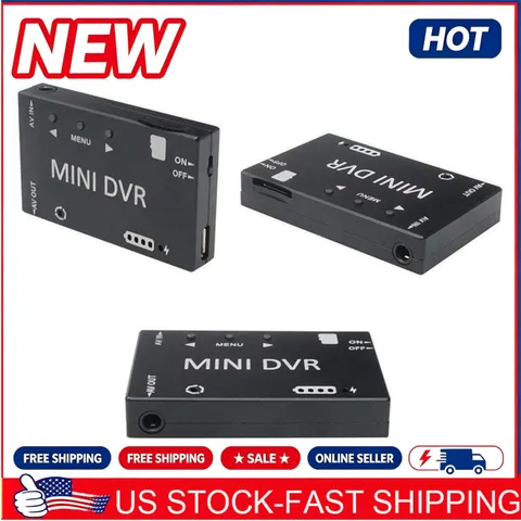 Mini DVR 5.8G-FPV Video Recorder Module CVBS Signal Input For 32GB TF Card NEW