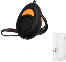 Personal Alarm Door Window Alarm - Safesound 125dB Self Defense Alarm Keychain 