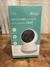 Alaga P50S Pan-Tilt Home Security WiFi Camera 5MP Night Vision Bluetooth