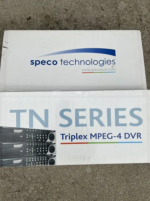 NEW Speco Technologies DVR-8TN/300 8 Channel Triplex DVR Video Recorder FREE S/H