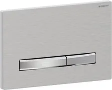 Geberit Sigma50 mounting plate for rinsing in 2 quantities, 115.788.GH.2, 115