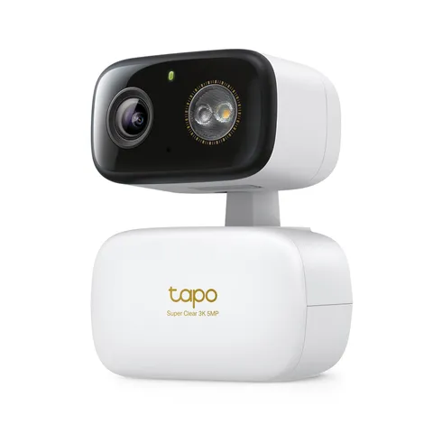 3K 5MP Pan/Tilt Indoor/Outdoor Security Camera, Free Person/Vehicle/Baby Cry ...