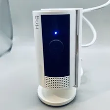 Ring Stick Up Cam White 1080p Wi‑Fi IP Surveillance Camera w/ USB Cable & Stand