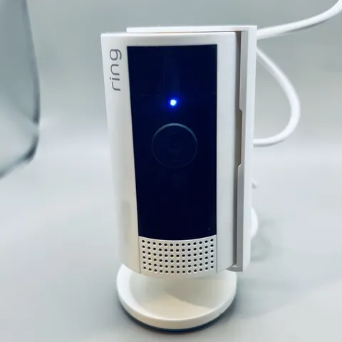 Ring Stick Up Cam White 1080p Wi‑Fi IP Surveillance Camera w/ USB Cable & Stand