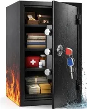 23.69" Fireproof Safe 1800°F Fire Protection