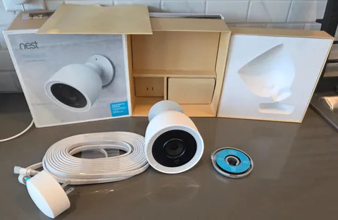 Never Been Used Nest NC4100US Cam IQ Outdoor Security Camera, White