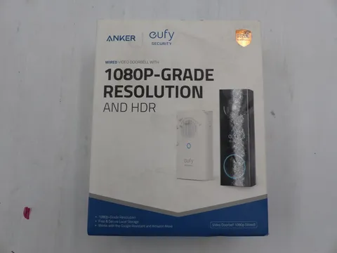 EUFY ANKER WIRED 1080P VIDEO DOORBELL